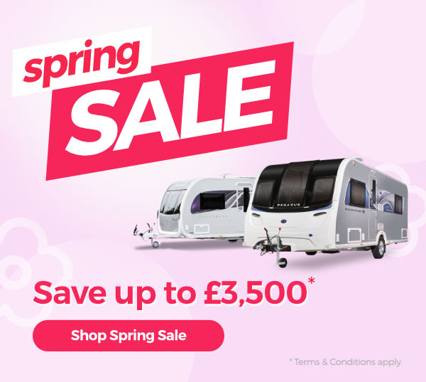 Spring Sale on New Caravans